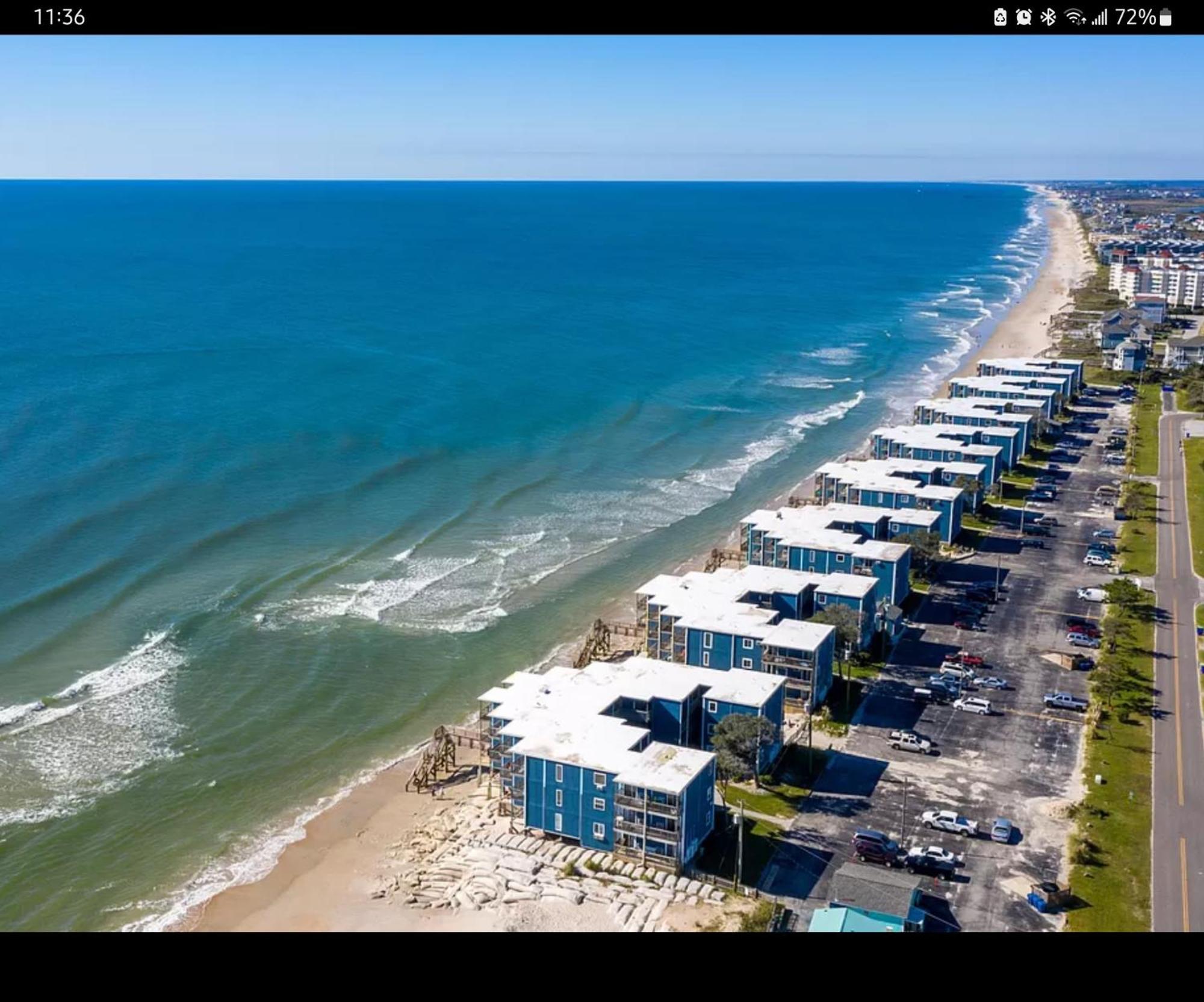 Ocean Front Condo Paradise 168 North Topsail Beach Kültér fotó