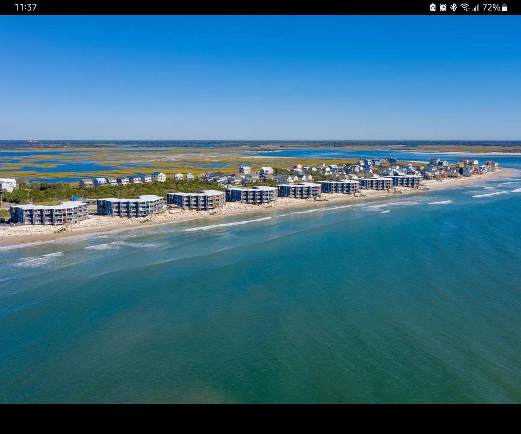 Ocean Front Condo Paradise 168 North Topsail Beach Kültér fotó
